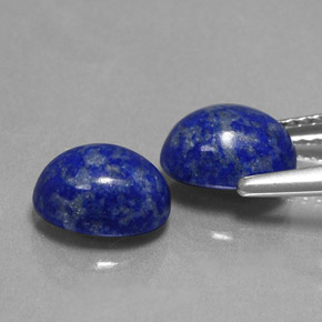  ct natürliche blauer Lapislazuli-Edelsteine, Oval Schliff, Lichtundurchlässig