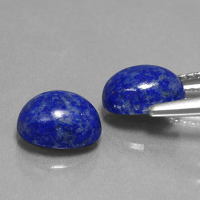  ct natürliche blauer Lapislazuli-Edelsteine, Oval Schliff, Lichtundurchlässig