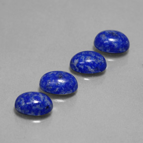  ct natürliche blauer Lapislazuli-Edelsteine, Oval Schliff, Lichtundurchlässig