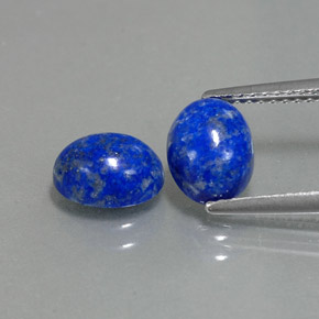  ct natürliche blauer Lapislazuli-Edelsteine, Oval Schliff, Lichtundurchlässig