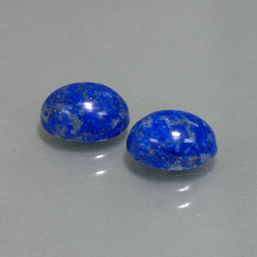  ct natürliche blauer Lapislazuli-Edelsteine, Oval Schliff, Lichtundurchlässig