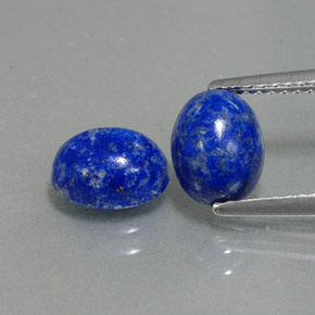  ct natürliche blauer Lapislazuli-Edelsteine, Oval Schliff, Lichtundurchlässig
