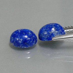  ct natürliche blauer Lapislazuli-Edelsteine, Oval Schliff, Lichtundurchlässig