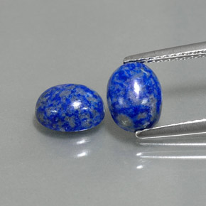  ct natürliche blauer Lapislazuli-Edelsteine, Oval Schliff, Lichtundurchlässig