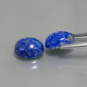  ct natürliche blauer Lapislazuli-Edelsteine, Oval Schliff, Lichtundurchlässig