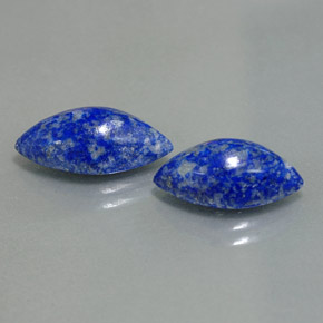  ct natürliche blauer Lapislazuli-Edelsteine, Marquise, Lichtundurchlässig