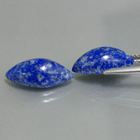  ct natürliche blauer Lapislazuli-Edelsteine, Marquise, Lichtundurchlässig