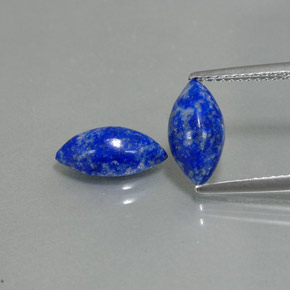  ct natürliche blauer Lapislazuli-Edelsteine, Marquise, Lichtundurchlässig