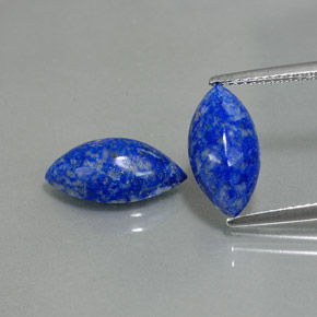  ct natürliche blauer Lapislazuli-Edelsteine, Marquise, Lichtundurchlässig