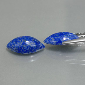  ct natürliche blauer Lapislazuli-Edelsteine, Marquise, Lichtundurchlässig