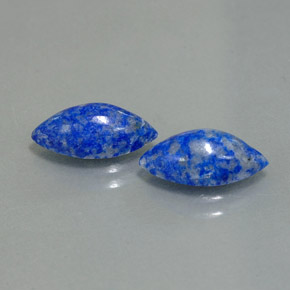  ct natürliche blauer Lapislazuli-Edelsteine, Marquise, Lichtundurchlässig