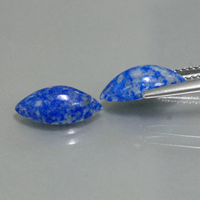 ct natürliche blauer Lapislazuli-Edelsteine, Marquise, Lichtundurchlässig