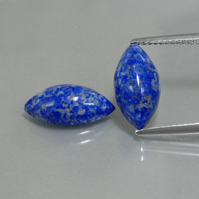  ct natürliche blauer Lapislazuli-Edelsteine, Marquise, Lichtundurchlässig