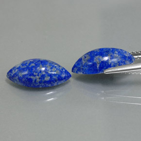  ct natürliche blauer Lapislazuli-Edelsteine, Marquise, Lichtundurchlässig