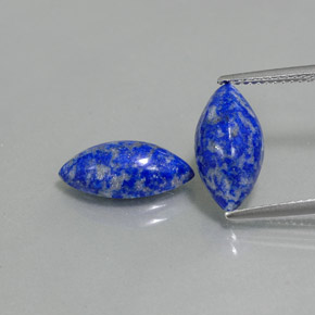  ct natürliche blauer Lapislazuli-Edelsteine, Marquise, Lichtundurchlässig