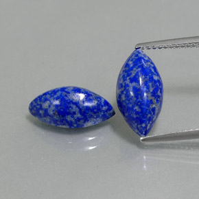  ct natürliche blauer Lapislazuli-Edelsteine, Marquise, Lichtundurchlässig