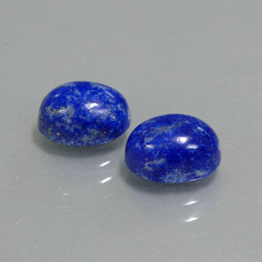  ct natürliche blauer Lapislazuli-Edelsteine, Oval Schliff, Lichtundurchlässig