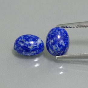  ct natürliche blauer Lapislazuli-Edelsteine, Oval Schliff, Lichtundurchlässig