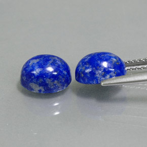  ct natürliche blauer Lapislazuli-Edelsteine, Oval Schliff, Lichtundurchlässig