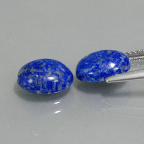  ct natürliche blauer Lapislazuli-Edelsteine, Oval Schliff, Lichtundurchlässig
