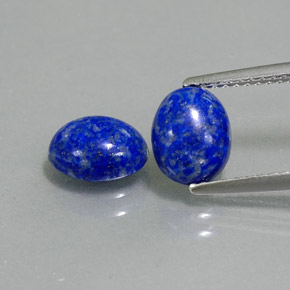  ct natürliche blauer Lapislazuli-Edelsteine, Oval Schliff, Lichtundurchlässig