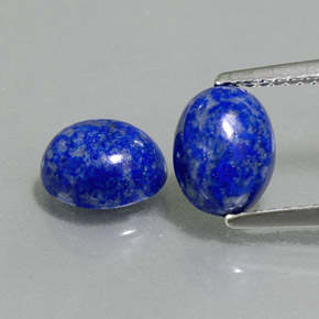  ct natürliche blauer Lapislazuli-Edelsteine, Oval Schliff, Lichtundurchlässig