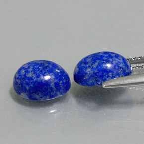  ct natürliche blauer Lapislazuli-Edelsteine, Oval Schliff, Lichtundurchlässig