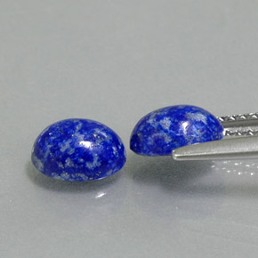  ct natürliche blauer Lapislazuli-Edelsteine, Oval Schliff, Lichtundurchlässig