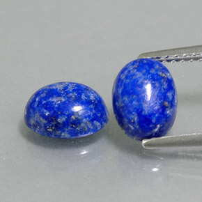  ct natürliche blauer Lapislazuli-Edelsteine, Oval Schliff, Lichtundurchlässig