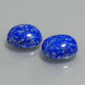  ct natürliche blauer Lapislazuli-Edelsteine, Oval Schliff, Lichtundurchlässig