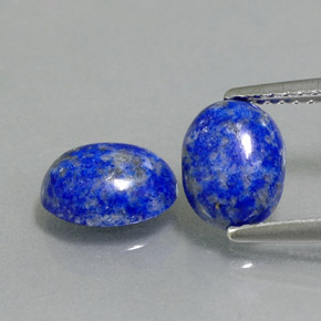  ct natürliche blauer Lapislazuli-Edelsteine, Oval Schliff, Lichtundurchlässig