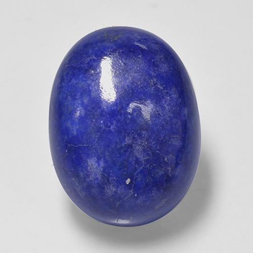 9,84 ctw natürlicher blauer Lapislazuli, Oval Schliff, Lichtundurchlässig