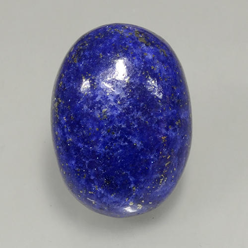 11,90 ctw natürlicher blauer Lapislazuli, Oval Schliff, Lichtundurchlässig