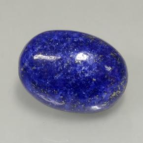 11,90 ctw natürlicher blauer Lapislazuli, Oval Schliff, Lichtundurchlässig