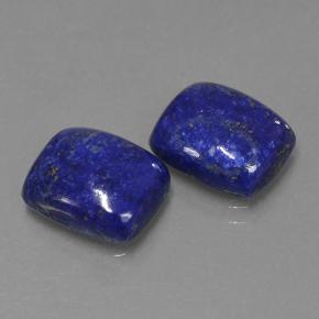 8,25 ct natürliche blauer Lapislazuli-Edelsteine, Kissenschliff, Lichtundurchlässig