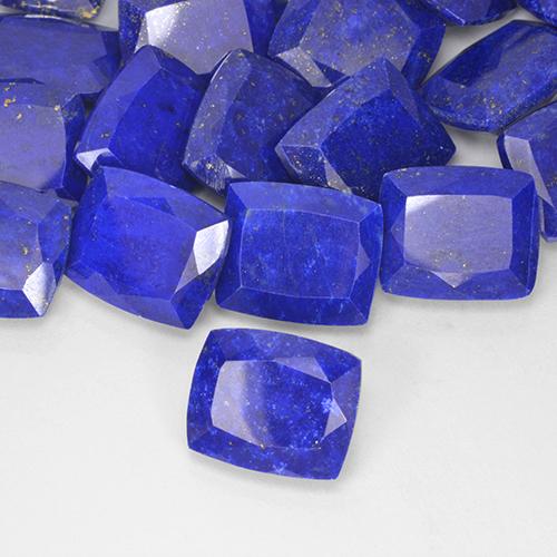 9,17 ctw natürlicher Intensives Marineblau Lapislazuli, Kissen, Lichtundurchlässig