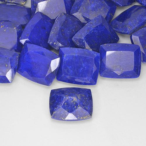 9,17 ctw natürlicher Intensives Marineblau Lapislazuli, Kissen, Lichtundurchlässig