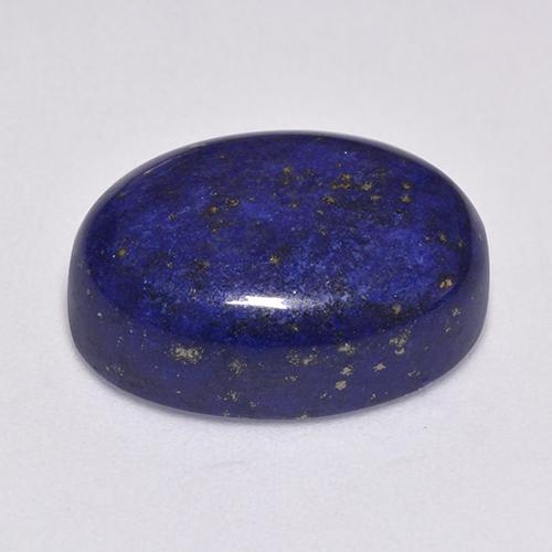 9,17 ctw natürlicher Sehr tiefes Blau Lapislazuli, Oval Schliff, Lichtundurchlässig