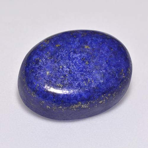 14,45 ctw natürlicher blauer Lapislazuli, Oval Schliff, Lichtundurchlässig