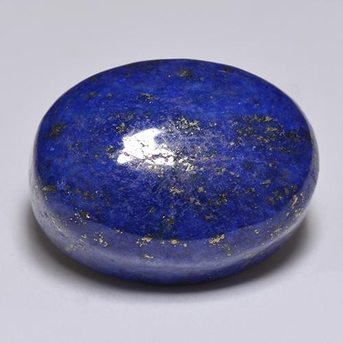 14,49 ctw natürlicher blauer Lapislazuli, Oval Schliff, Lichtundurchlässig