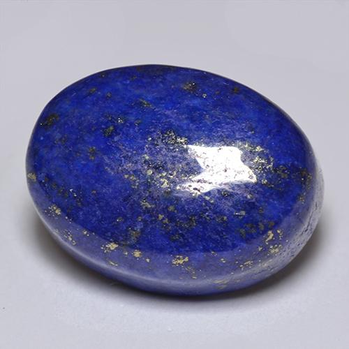 14,49 ctw natürlicher blauer Lapislazuli, Oval Schliff, Lichtundurchlässig