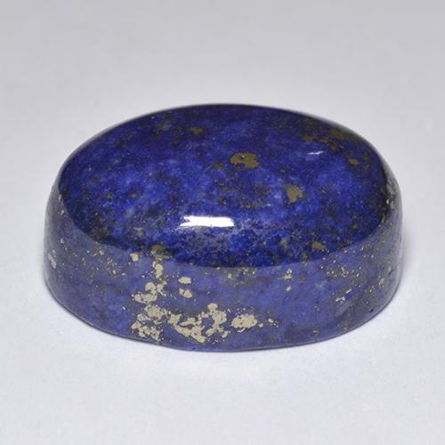 9,17 ctw natürlicher Navy blau Lapislazuli, Oval Schliff, Lichtundurchlässig