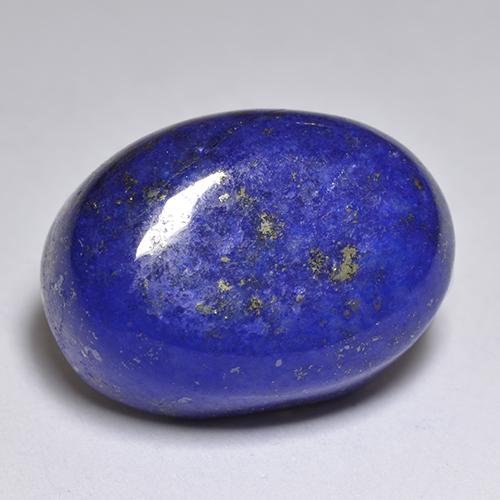 12,72 ctw natürlicher blauer Lapislazuli, Oval Schliff, Lichtundurchlässig