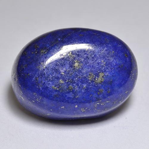 12,72 ctw natürlicher blauer Lapislazuli, Oval Schliff, Lichtundurchlässig
