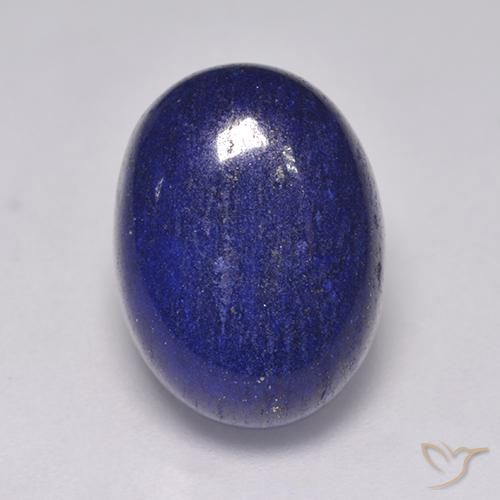 8,54 ctw natürlicher blauer Lapislazuli, Oval Schliff, Lichtundurchlässig