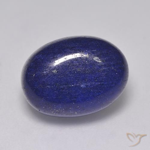 8,54 ctw natürlicher blauer Lapislazuli, Oval Schliff, Lichtundurchlässig