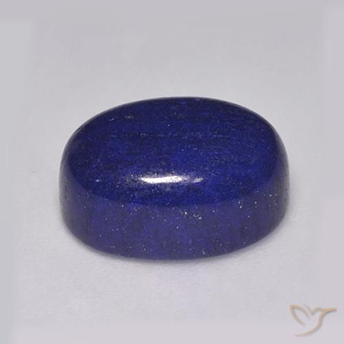 8,54 ctw natürlicher blauer Lapislazuli, Oval Schliff, Lichtundurchlässig