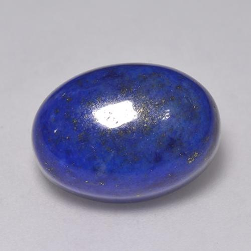 9,80 ctw natürlicher blauer Lapislazuli, Oval Schliff, Lichtundurchlässig