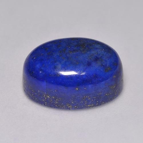 9,80 ctw natürlicher blauer Lapislazuli, Oval Schliff, Lichtundurchlässig