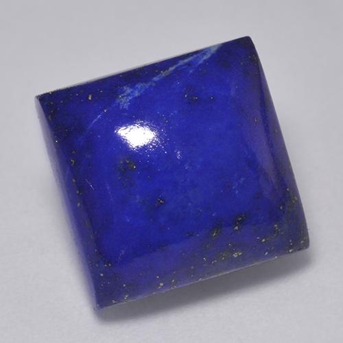 7,67 ctw natürlicher blauer Lapislazuli, Quadrat, Lichtundurchlässig